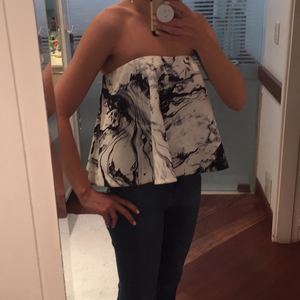 NWOT Keepsake the Label Strapless Bustier Top